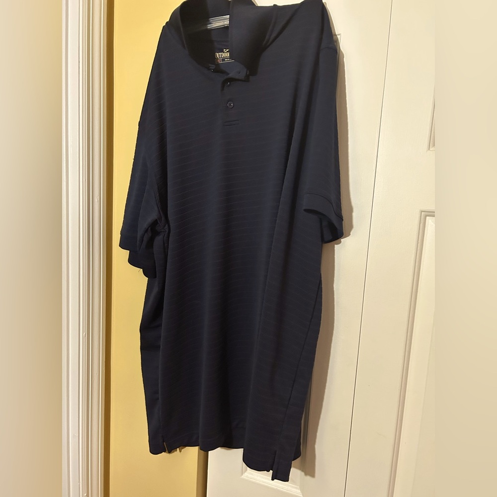 Outdoor Life Blue Polo Shirt Classic Style